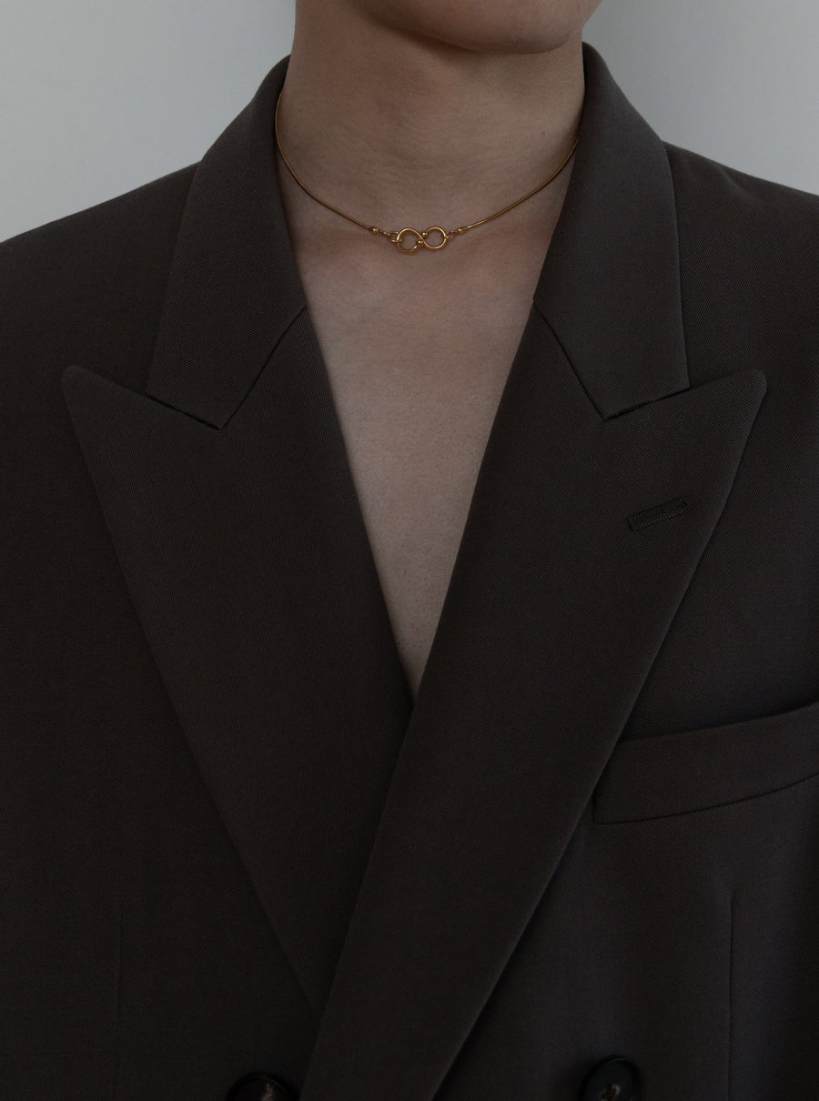 INES 08 NECKLACE GOLD – h'eres