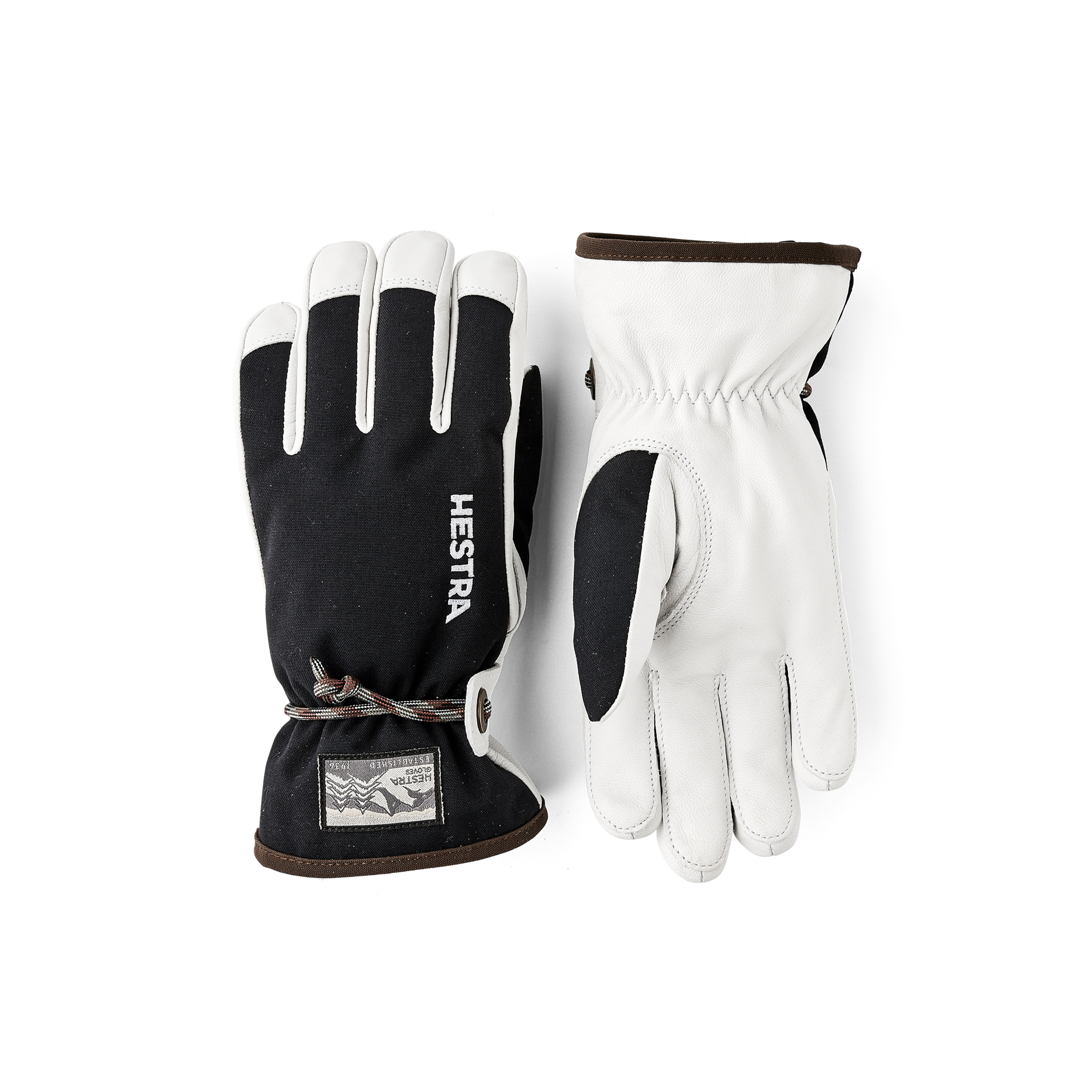 Wakayama Jr 5-finger - Black | Hestra Gloves