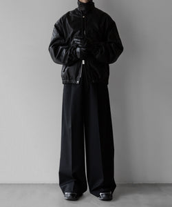 stein / シュタイン】LEATHER ZIP BLOUSON - BLACK | 公式通販サイト