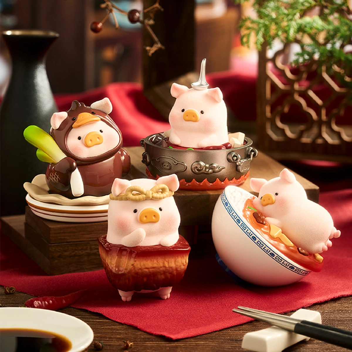 52TOYS LULU THE PIGGY - LU'S TABLE ブラインドボックス