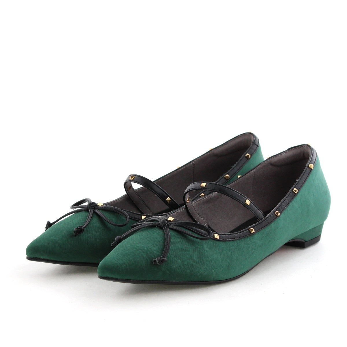 SALE】スタッズ×リボンメリージェーンパンプス/554301