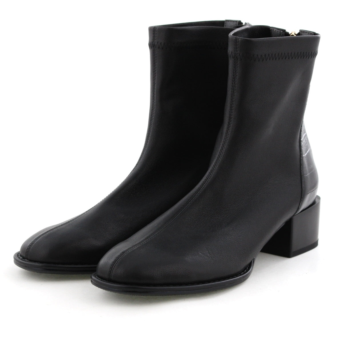 SALE】型押しコンビストレッチブーツ/651420