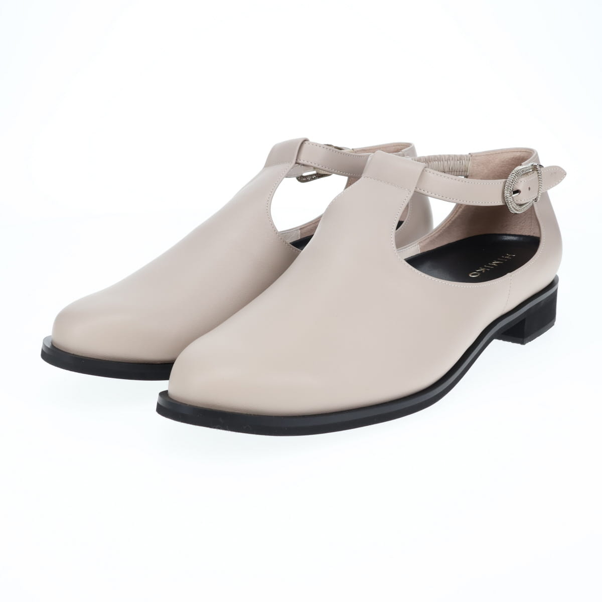 予約/3月下旬入荷予定》サイドオープンTストラップシューズ/661108