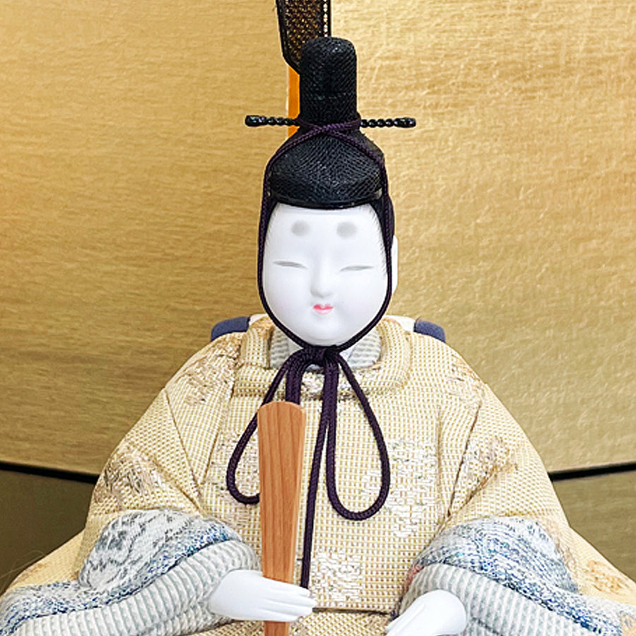 木目込｜真多呂作 彩美雛｜45cm｜ 有名作家 古今人形｜今どきの