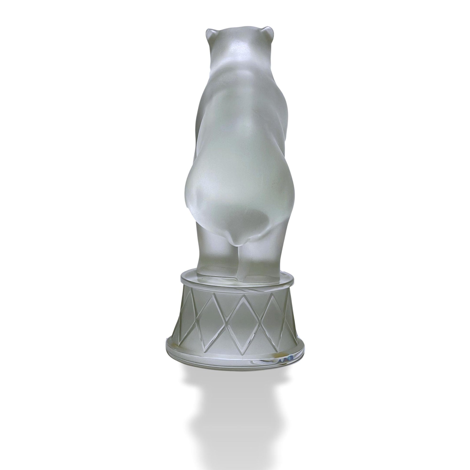 Marc Lalique Bear - Lalique Circus Bear - Hickmet Fine Arts