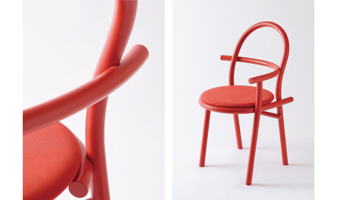 DADA シングルアームチェア（張り座） | 飛騨産業株式会社【公式