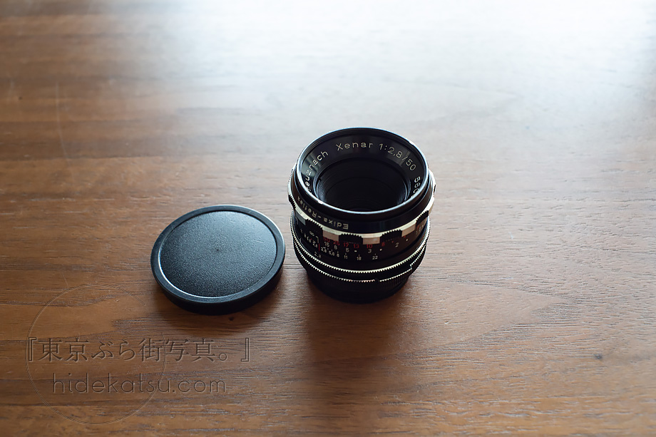 おーいSchneider Xenar 50mmはよく撮れるよー！評判より断然いいレンズ