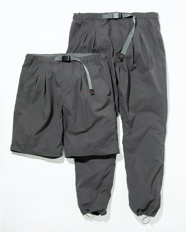 nonnative × GRAMICCI 「WALKER EASY PANTS & SHORTS」快適な着心地に
