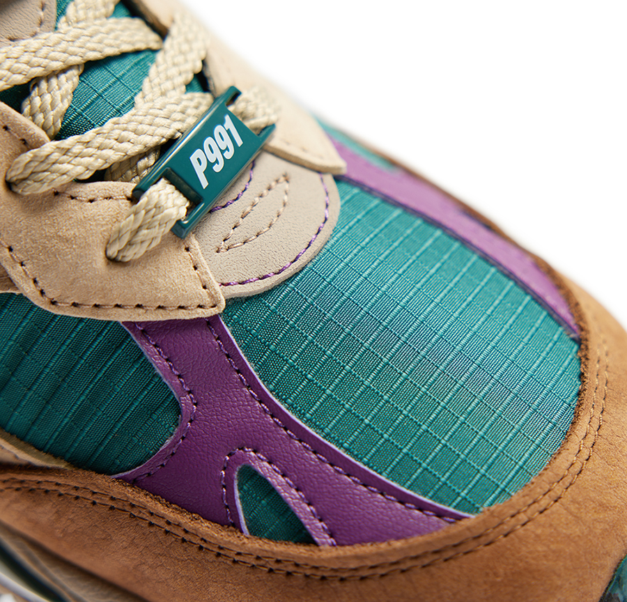New Balance × PALACE SKATEBOARDS、コラボスニーカー「991」発売