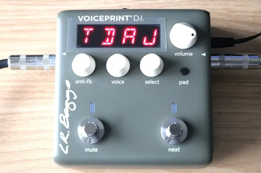 L.R.Baggs VOICEPRINT DIをレビュー。iPhoneを使ってアコギの音を