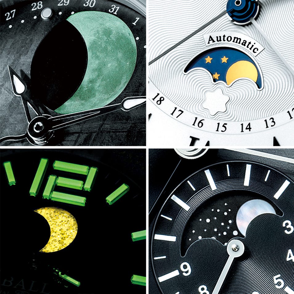 時計連載】どんなシーンでも“ムーンフェイズ”なら上品かつ華やかに