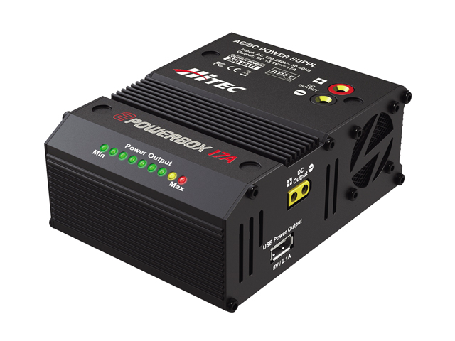 e POWER BOX 17A [e パワー ボックス 17A] 充放電器 | Hitec Multiplex