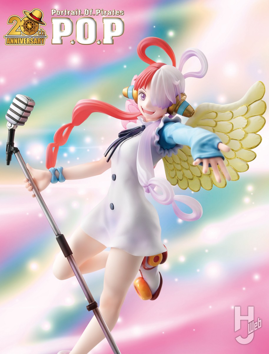 世界の歌姫” ウタがライブ感溢れる姿でP.O.Pに登場！ 差し替えパーツで