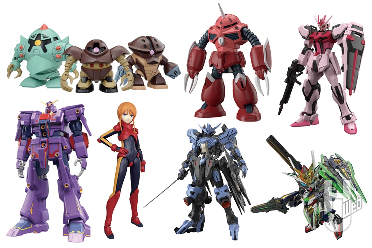 来年2025年1月～3月発売予定のガンプラ新商品をまとめてチェック