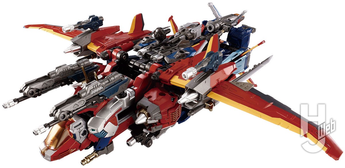 ダイアクロンの新戦力「ダイアバトルスX-1」が登場！ マルチ合体機能は