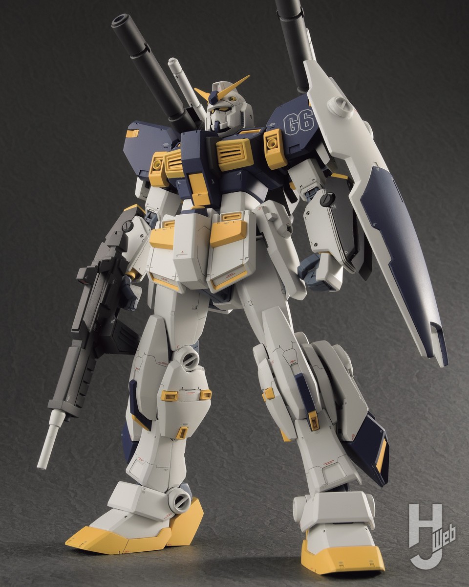 RX-78-6 ガンダム6号機」をMGベースでスクラッチ製作！エポパテやプラ