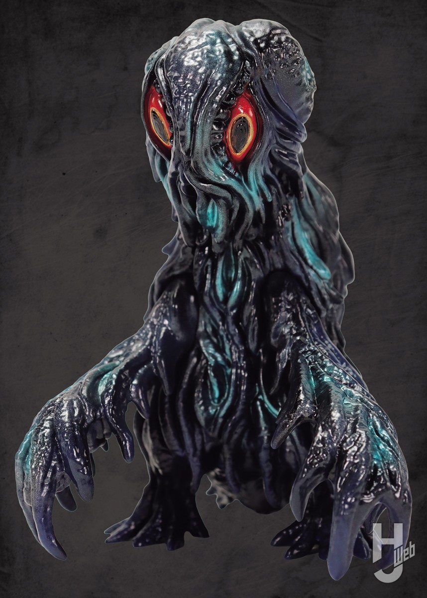 ソフビ新ブランド「ゴジラCREATION」誕生！ 第一弾「ヘドラ」を手掛け