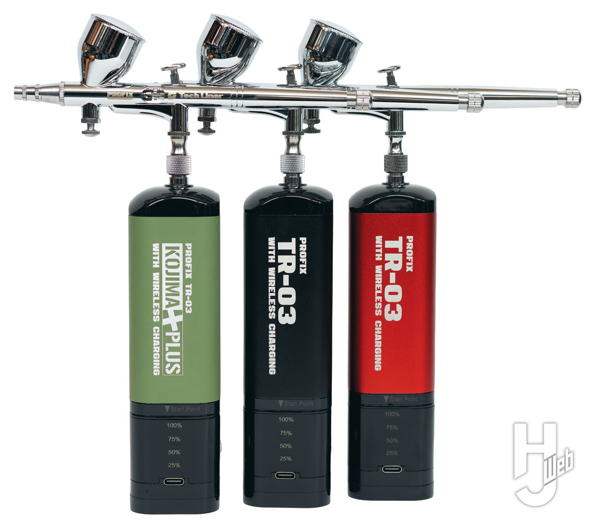 RAYWOOD「PROFIX Tech Liner ワイヤレス充電対応 充電式エアブラシ