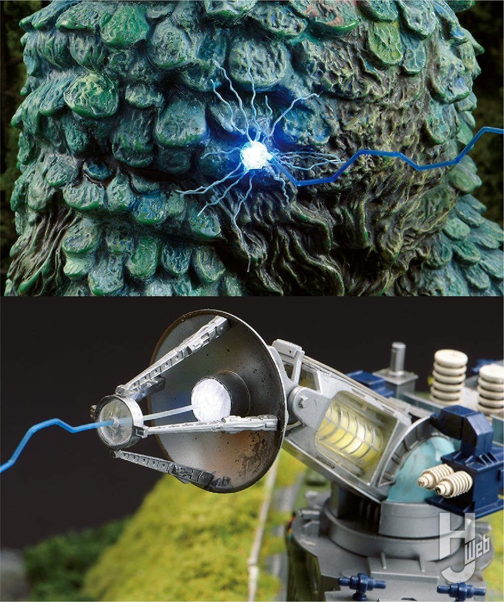 L作戦~ビリケン商会4年ぶりの新作キットで『サンダ対ガイラ』の名場面