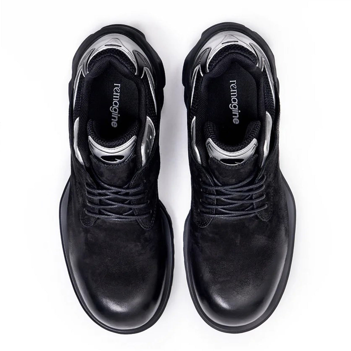 Remagine - hybrid derby shoes “starting bigger” BLACK【RIPR24SS2