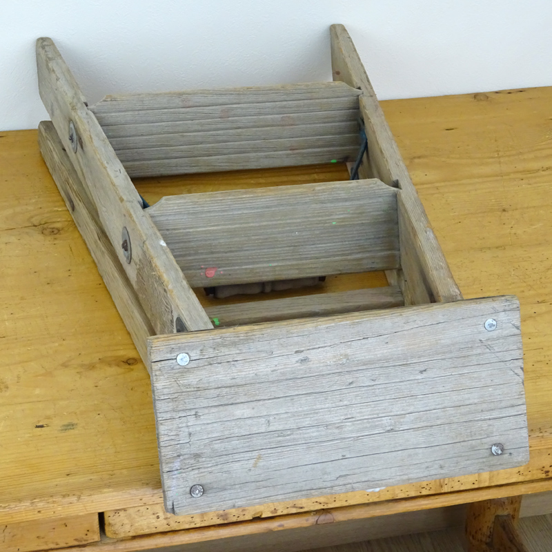 ヴィンテージ 木製 ステップ ラダー | アンティークショップ Home