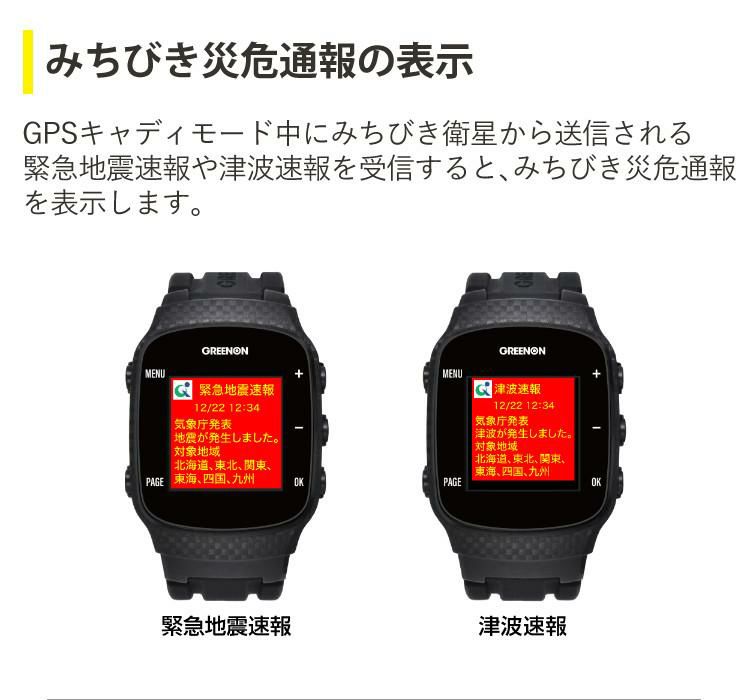 グリーンオン ザ・ゴルフウォッチ GN101 ゴルフナビ 腕時計型(ゴルフ