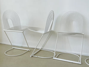 Set of 4 1980s Jutta + Herbert Ohl Stacking Swing Chair by