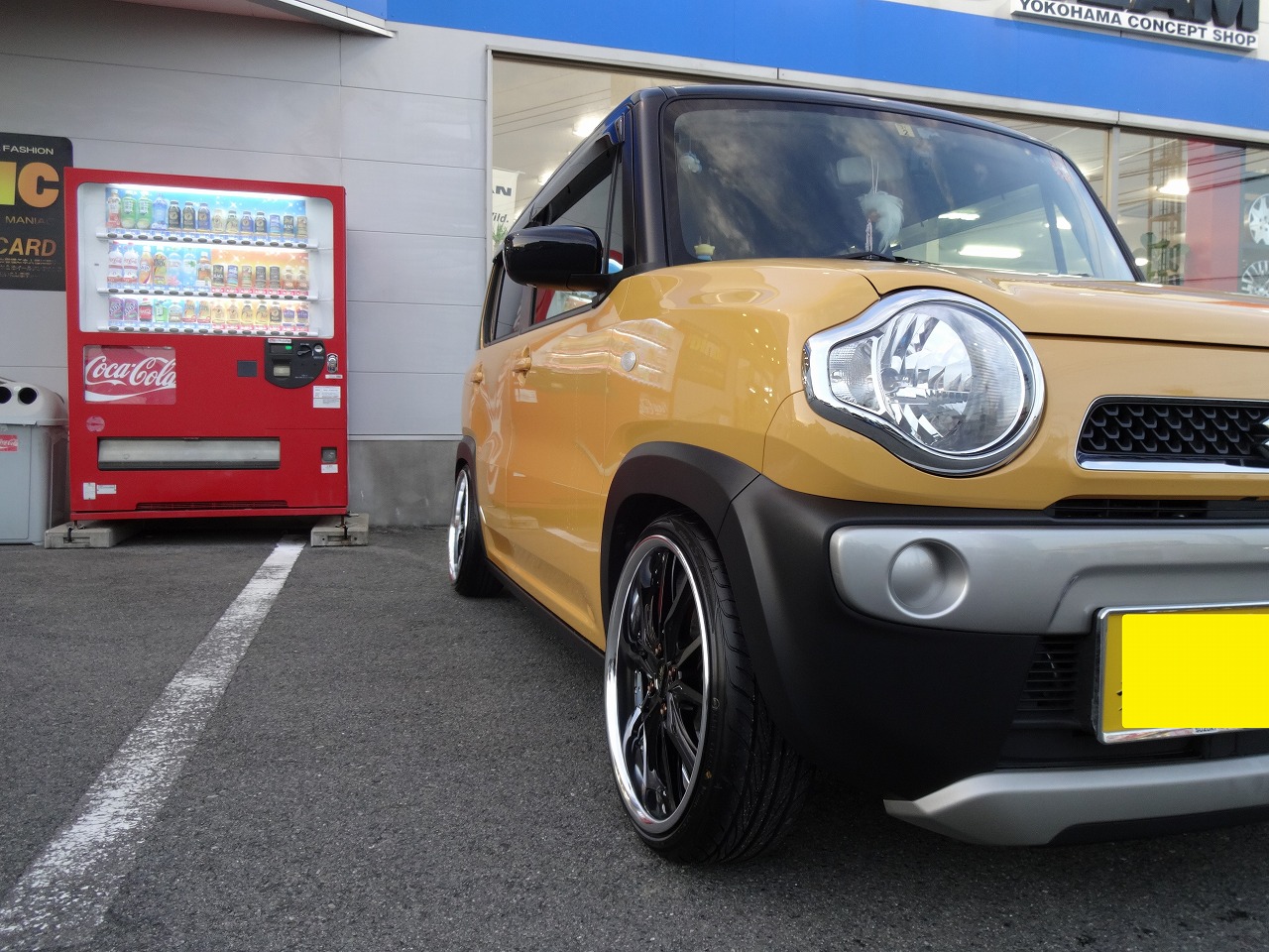 ☆ハスラー タイヤホイール、ブレーキ、アクスル、車高調セット