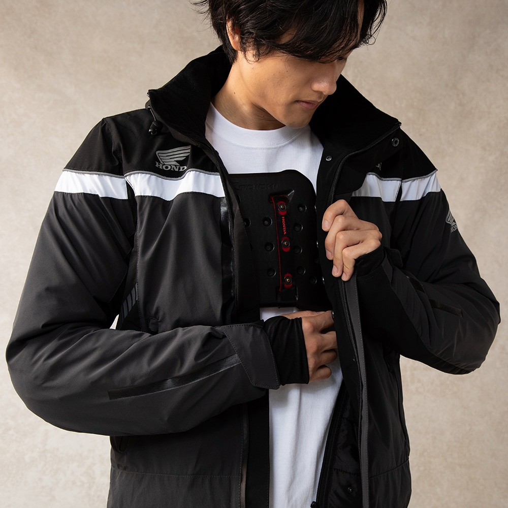 テクセルチェストプロテクター（ボタンタイプ）(F ブラック): ウェア