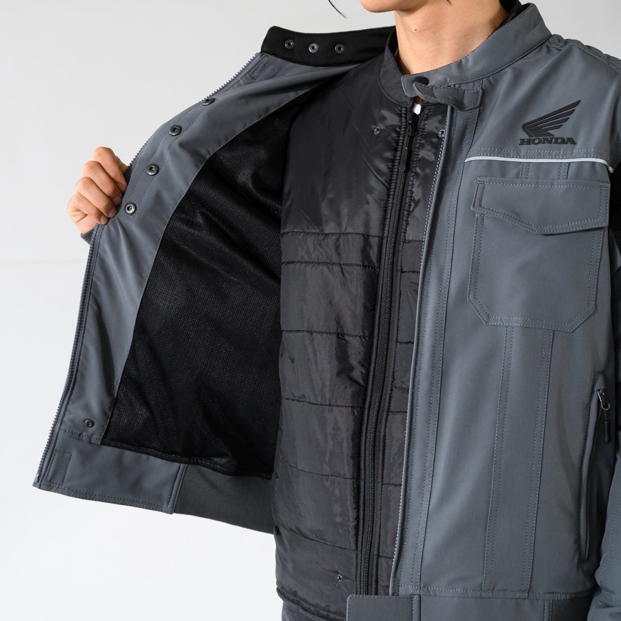 ザイオンライダース ジャケット(WM グレー): ウェア・グッズ｜HondaGO