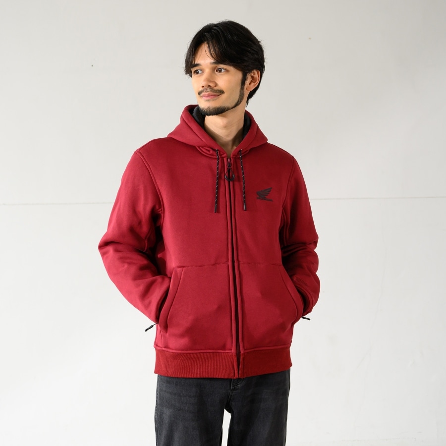 防風ライディングパーカ(S レッド): ウェア・グッズ｜HondaGO BIKE GEAR