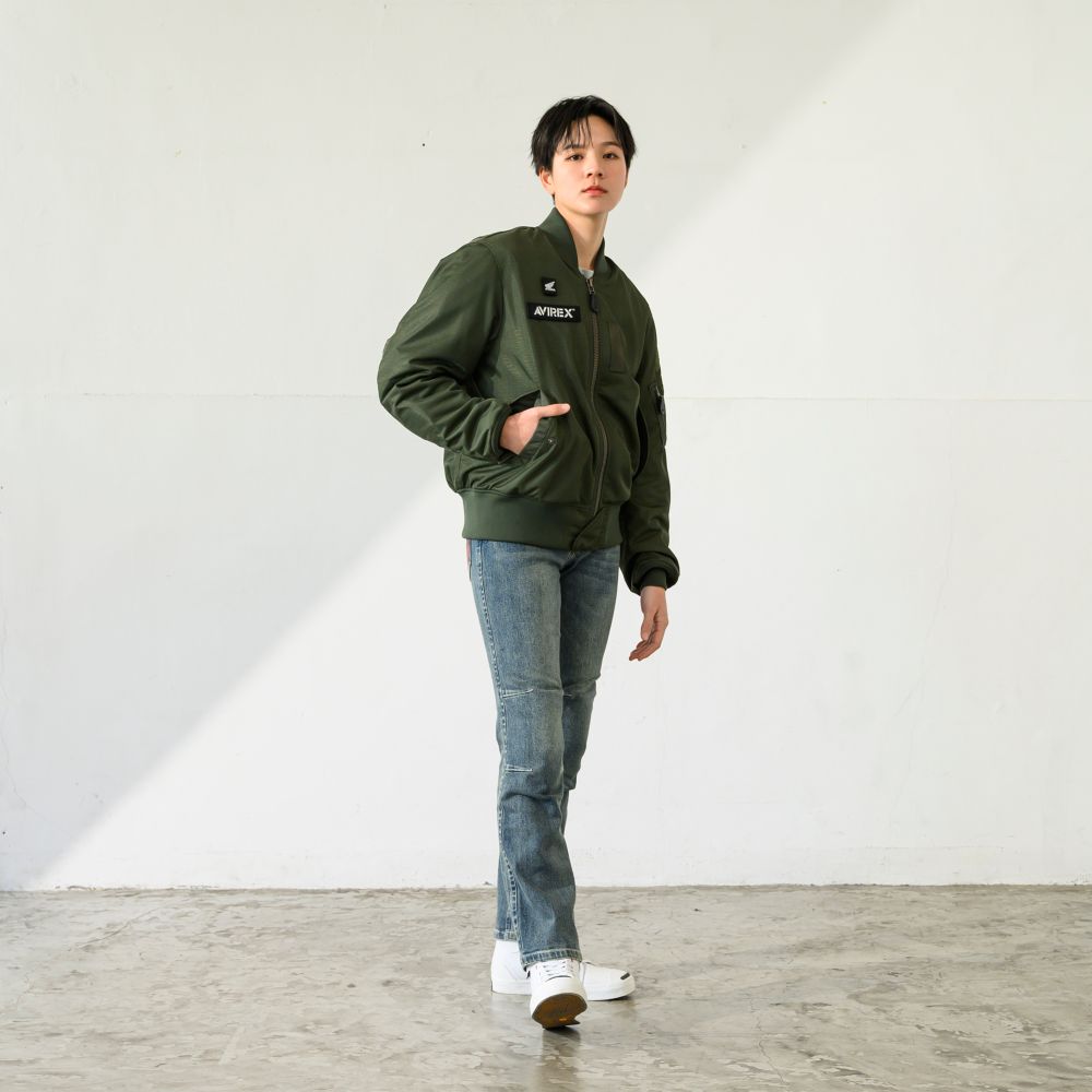 MA-1 メッシュブルゾン(WM セージグリーン): ウェア・グッズ｜HondaGO