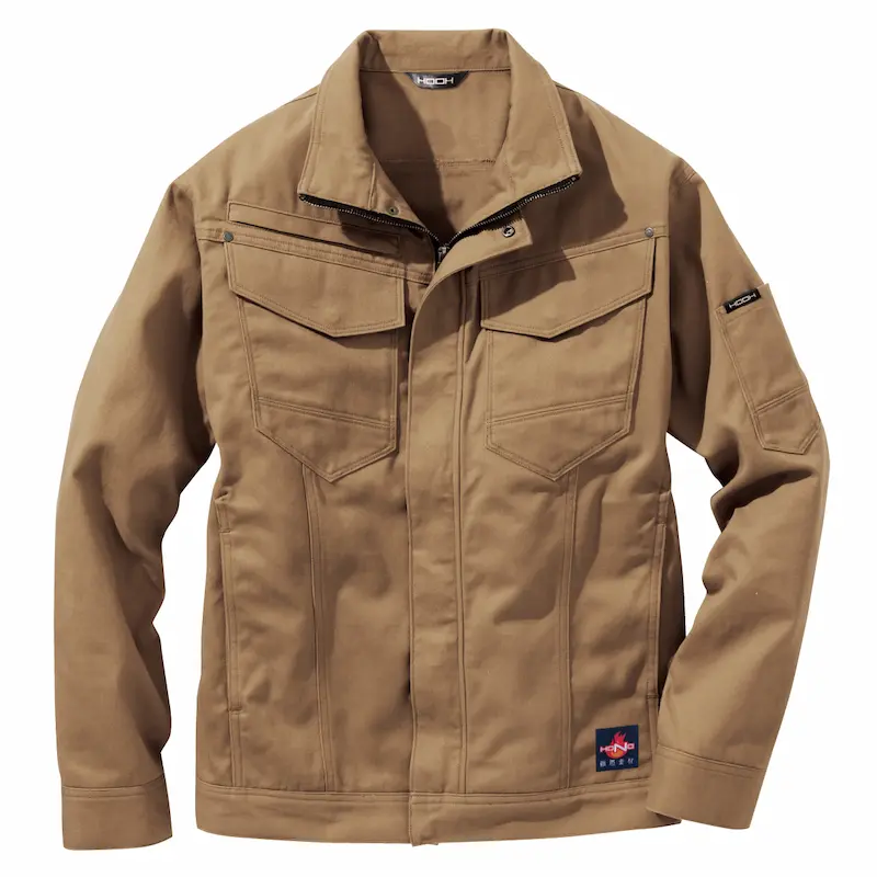 4203難燃ブルゾン - HOOH VILEA 作業着と電動ファン付き快適ウェアの