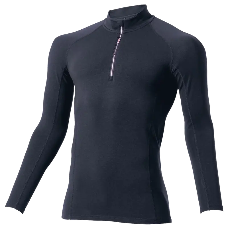 482 ジップアップホットインナー 冬のホットインナーコンプレッション