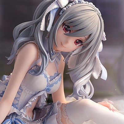 デレマス」よりフィギュア「神崎蘭子 祝宴の白姫ver.」アルミナから