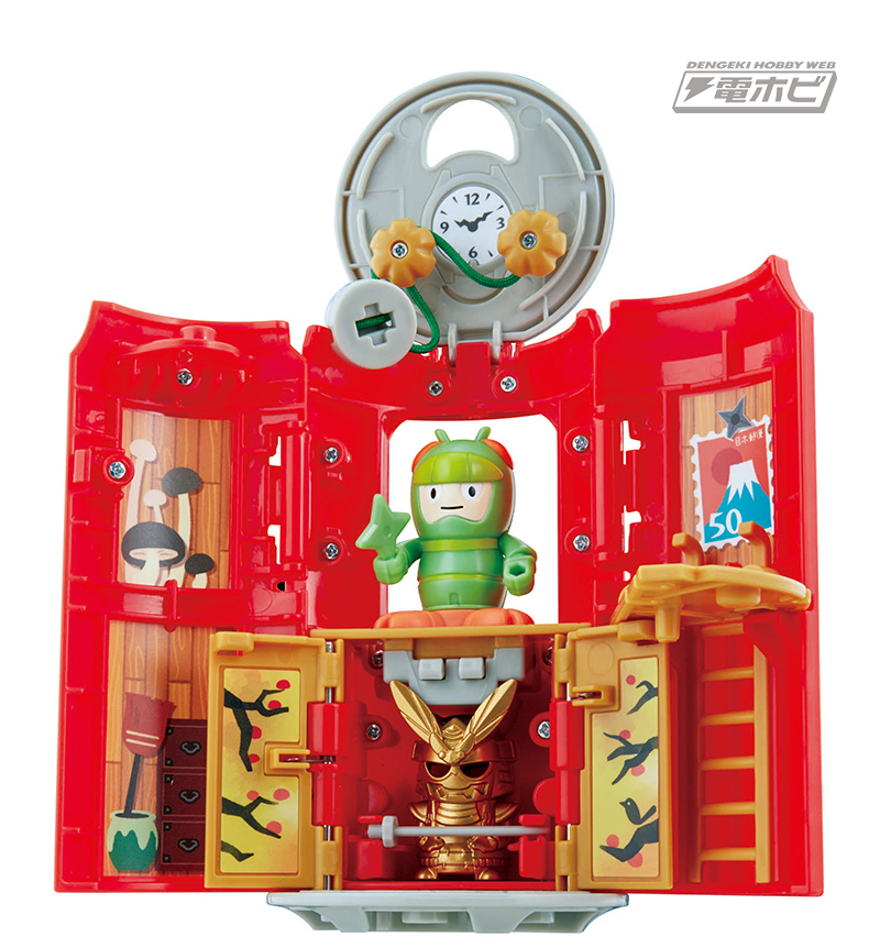 身近に潜む「ムシ」の「忍者」がくるっと回転して参上！バンダイの