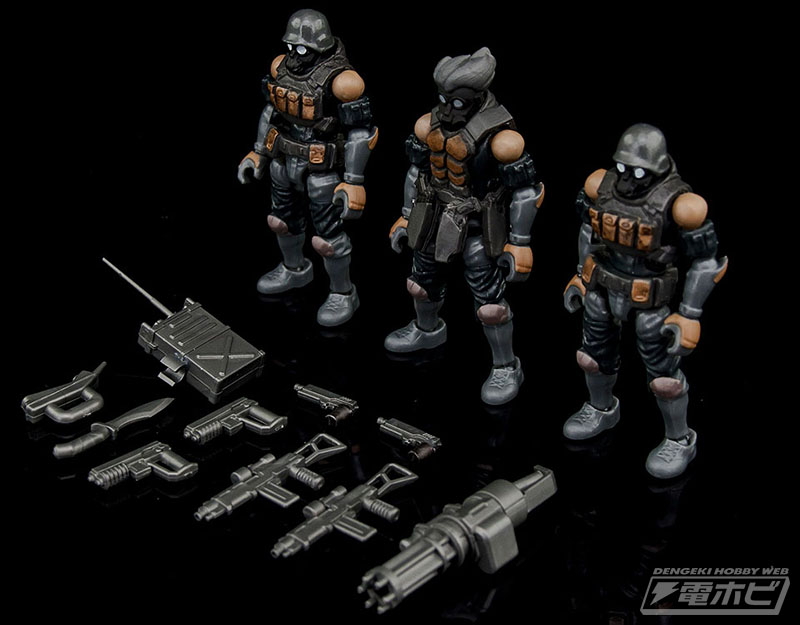 ACID RAIN」シリーズの新作は密林仕様の装甲車両と戦闘員！人型や前線