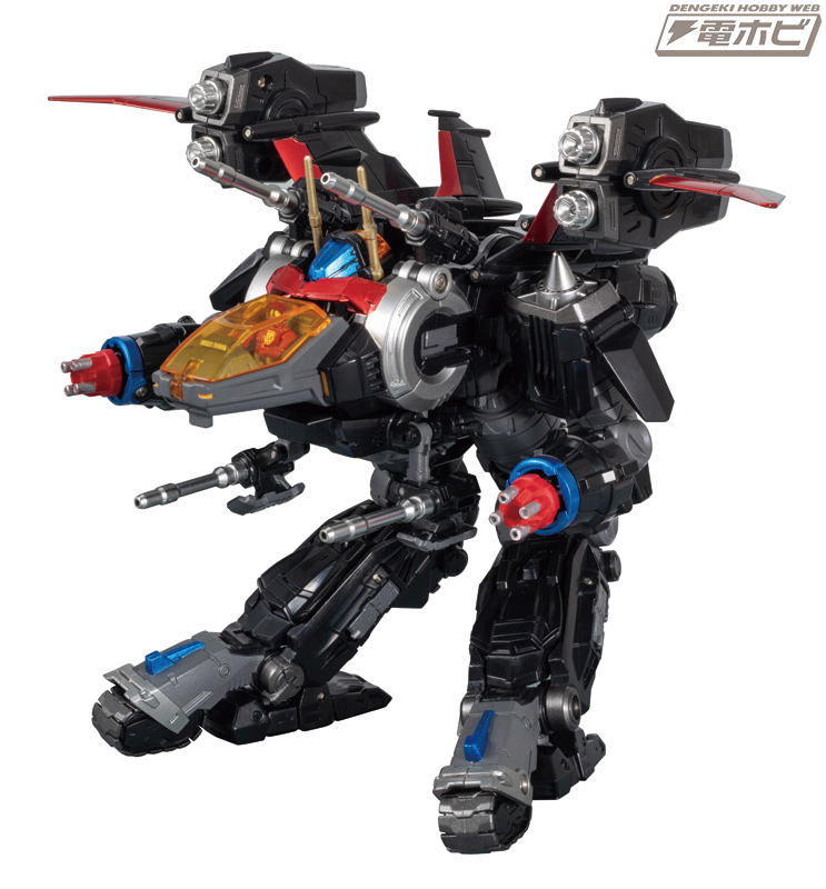 ダイアクロン隊の汎用主力戦闘マシンが人気のブラックカラーに