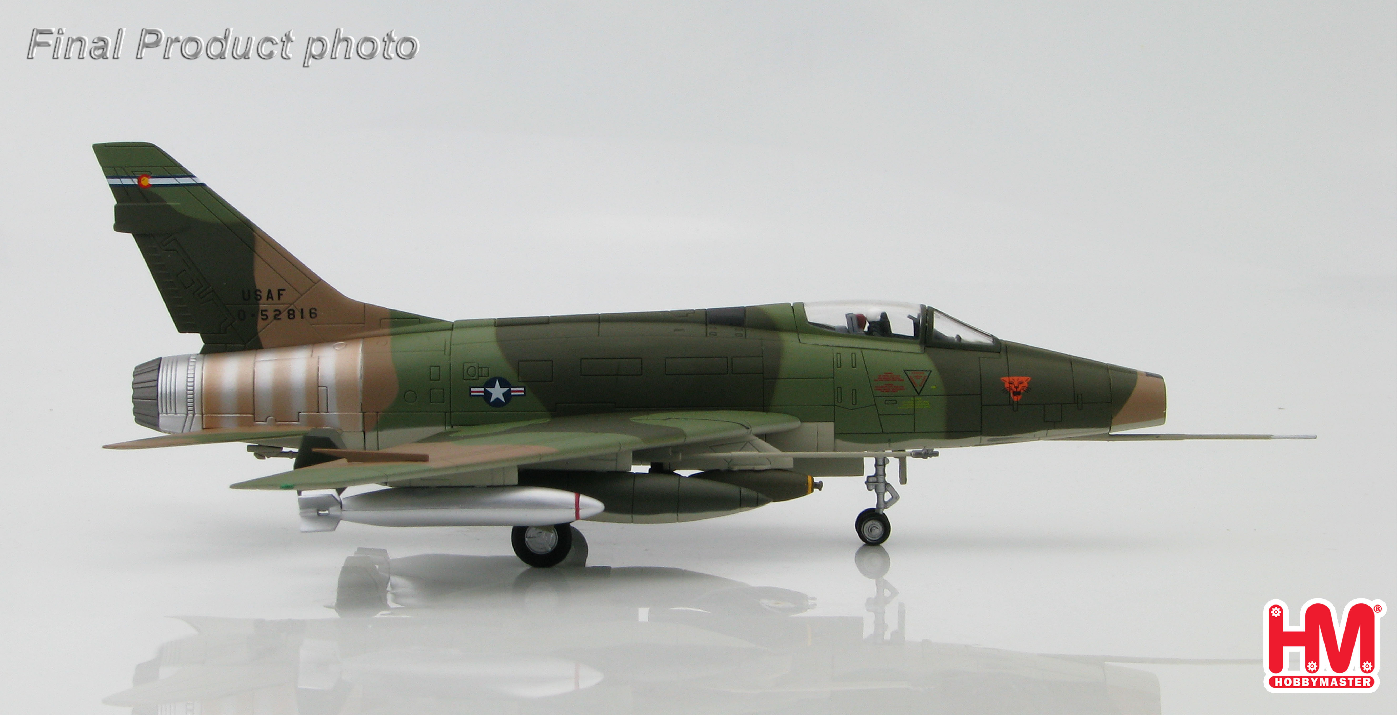 F-100D Super Sabre 0-52816, 120th TFS, Colorado ANG
