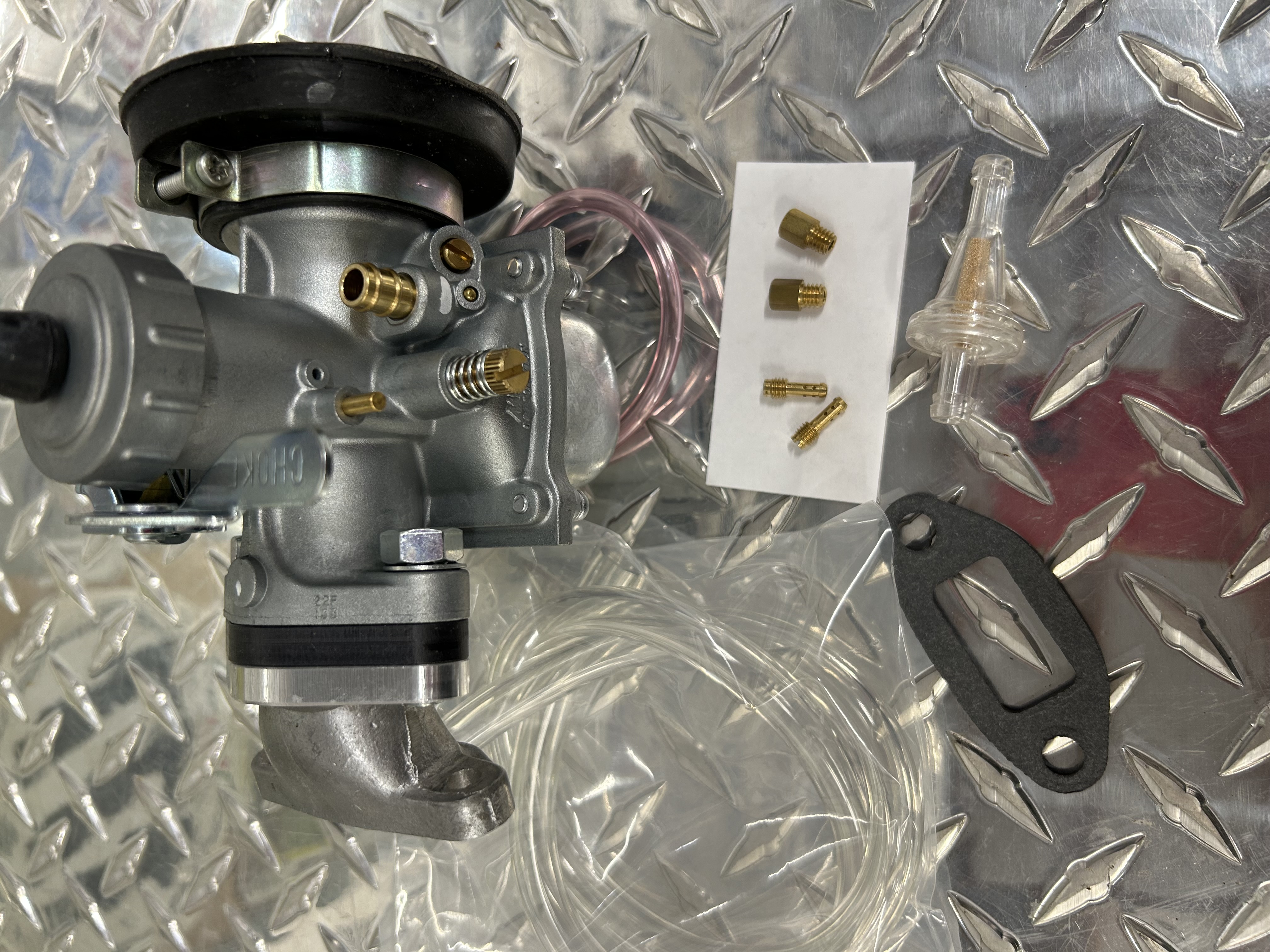 Ace 100 VM22 Carburetor Upgrade - Hodaka-Parts.com