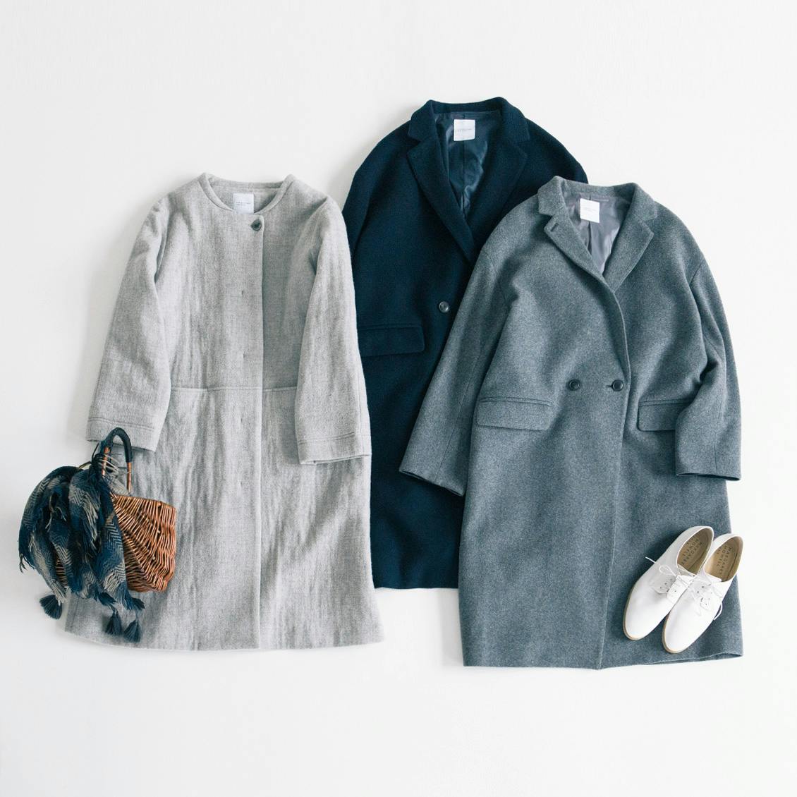 着用レビュー】チェスター派？ノーカラー派？今年のコートを5名の