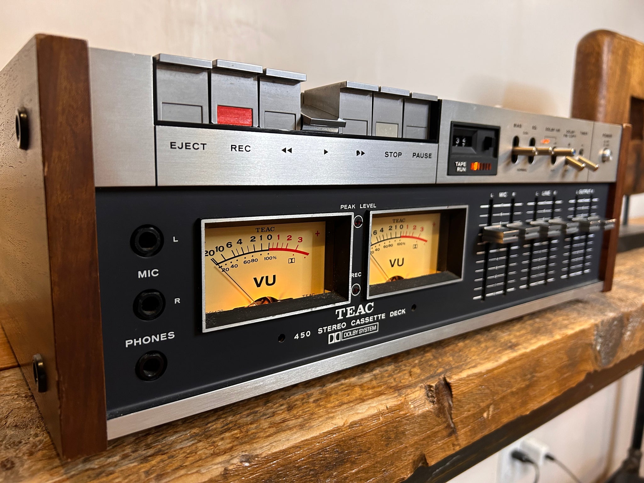 TEAC A-450 Cassette Player & Storage Unit! – Holt Hill Audio