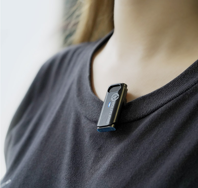 Hollyland Lark M1 - Wireless Lavalier Microphone | Lapel Microphone