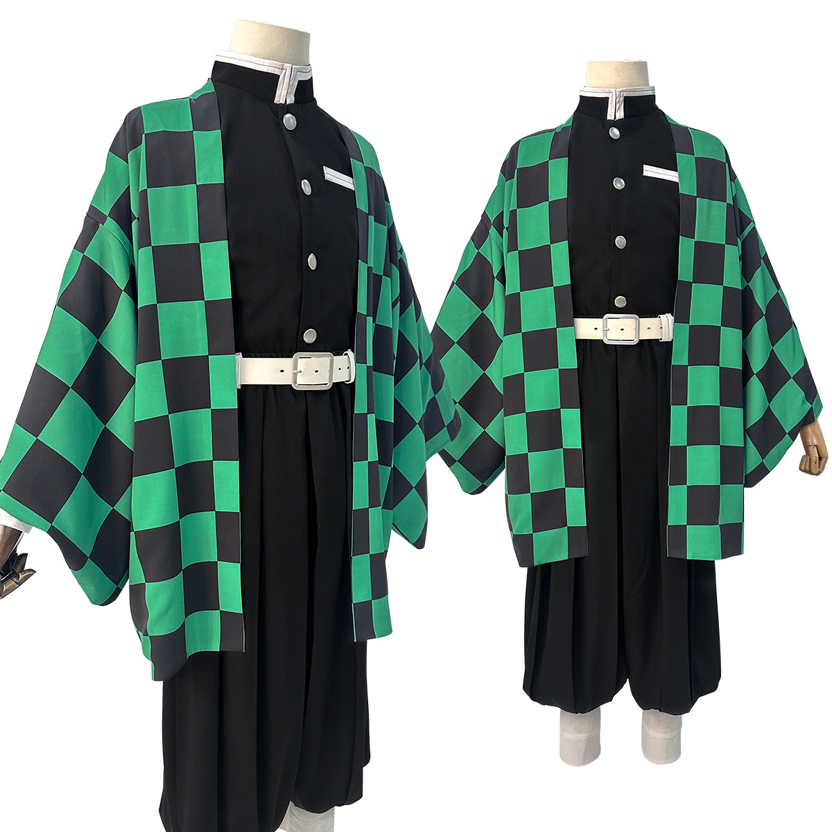 在庫品】HOLOUN 鬼殺の隊竈門炭治郎コスプレ服 ハロウィン アニメ