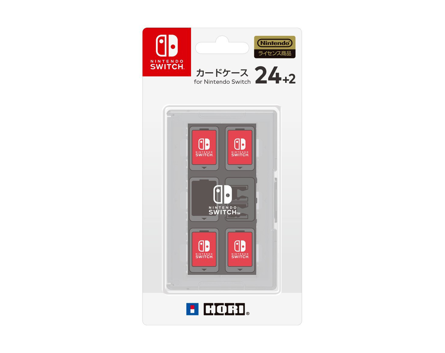 株式会社 HORI | カードケース24+2 for Nintendo Switch ホワイト