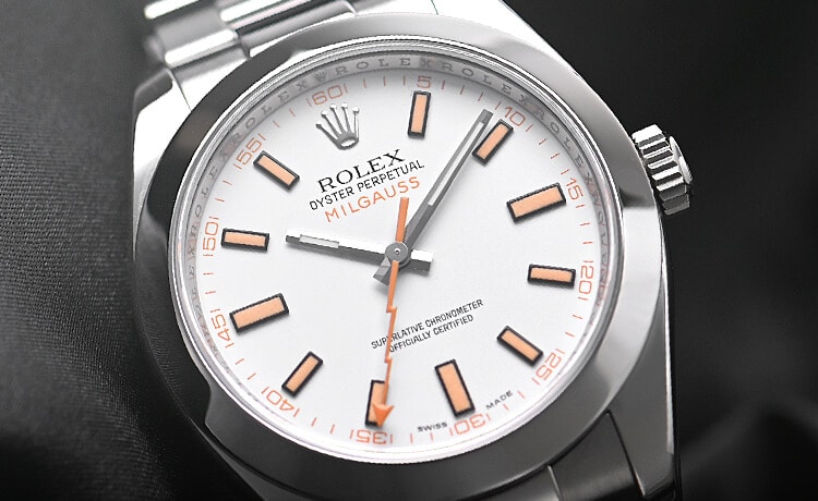 新品未使用 限定1点 ミルガウス 白 掛け時計 非売品 ロレックス