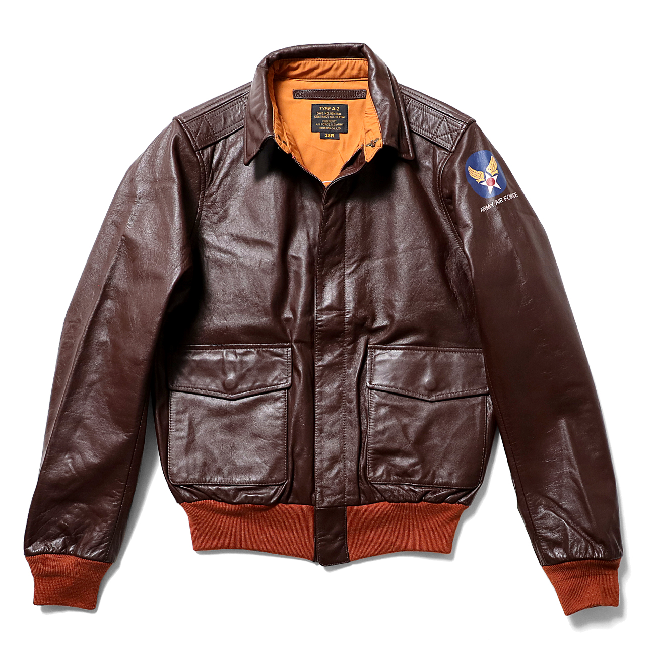 ボディ全体に“馬革”を使用したこだわりの『A-2レザージャケット