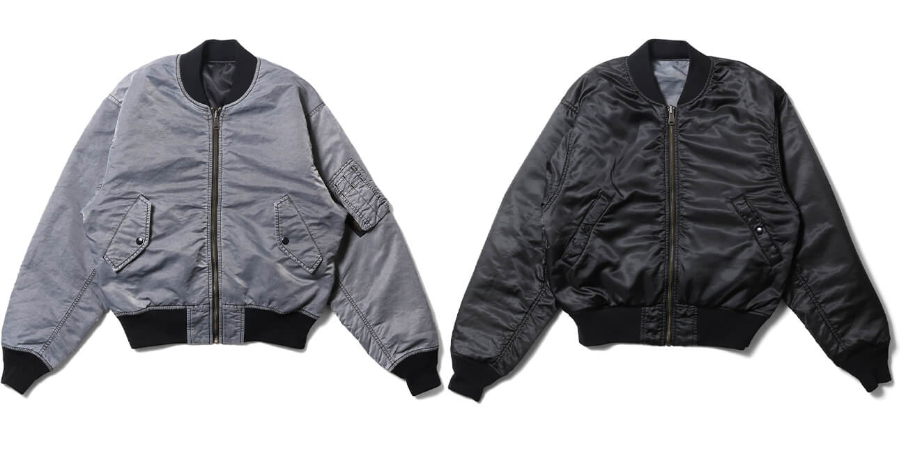 HOUSTON初となる“ピグメント染め”を施した新しい『MA-1』が登場