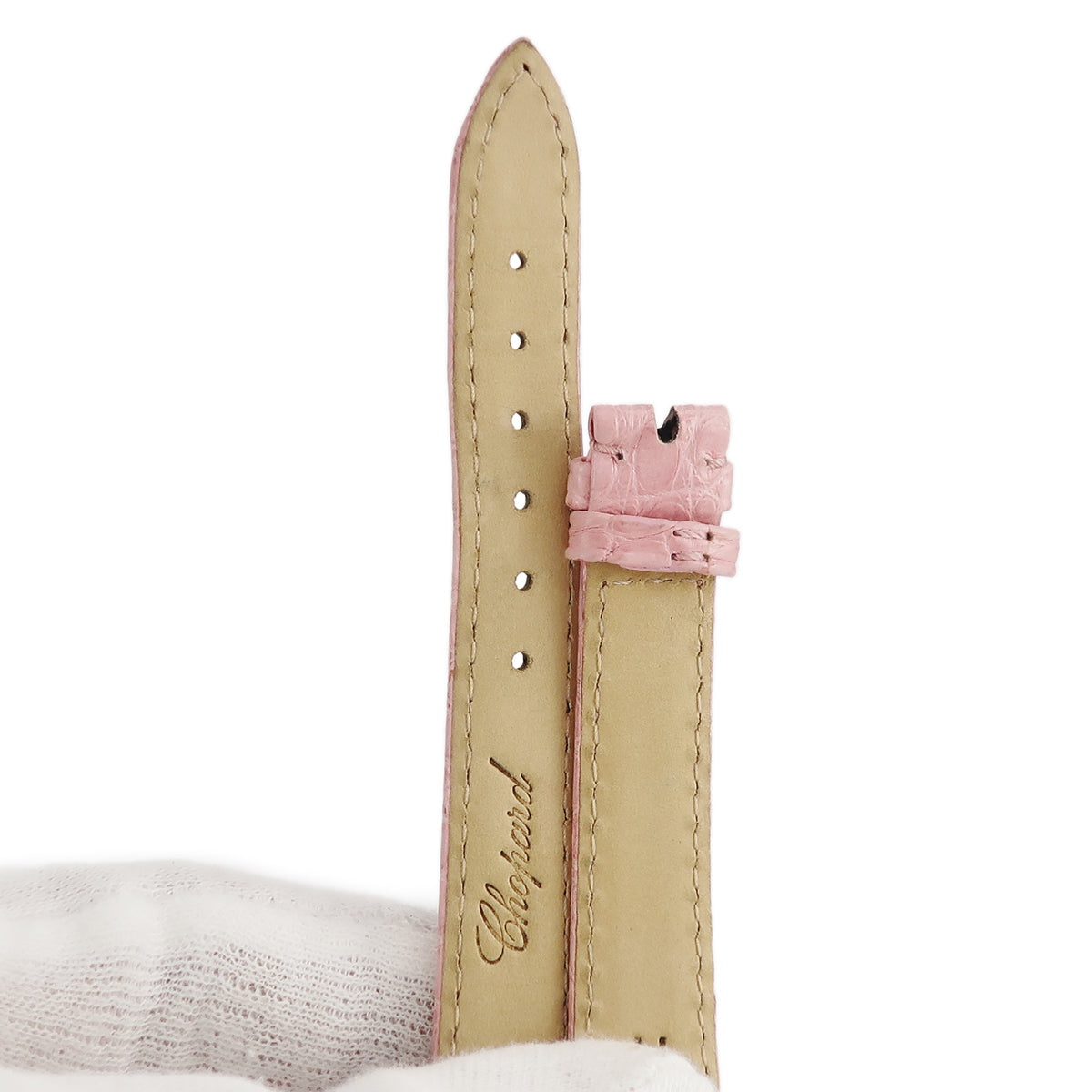 ショパール CHOPARD ピンク クロコダイル 腕時計パーツ 純正 クロコ