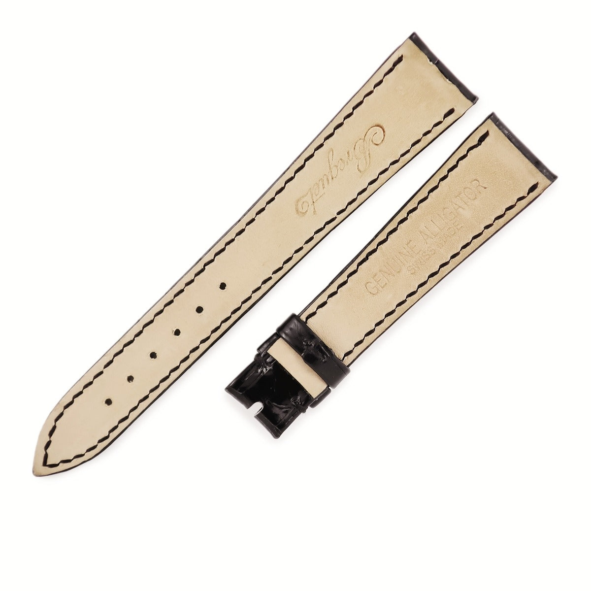 ブレゲ BREGUET ブラック クロコダイル 腕時計パーツ 未使用 純正